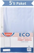 Noki Eco A4 Poşet Dosya 100' lü 5 Paket - 1