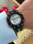 Erkek Kol Saati Dijital Su Geçirmez Genç Kol Saati SPEC000616 - Alarm, Kronometre, LED - 1