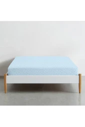 Mini Noktalar 100 Pamuklu Lastikli Çarşaf - 2