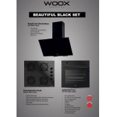 Woox Beautiful Black Ankastre Set - 1