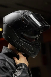 50.9 Enigma Full Face Motosiklet Kaskı - 5