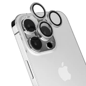 iPhone 15 Pro CL-15 Parmak İzi Bırakmayan Anti-Reflective Kamera Lens Koruyucu - 1