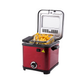 Cookplus Mini Fritöz 801-900 W Kırmızı 801 - 1