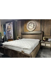 Yüncü Hanım Merinos Kuzu Yünü 160x200 Çift Kişilik Yatak Pedi (%100 Merinos Kuzu Yünü) - 1