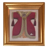 Nusnus Kaftanlı Çerçeve Bordo 48 - 1