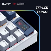 Havit Gamenote KB884L RGB Gaming Mekanik Klavye - 2