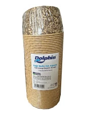 Dolphin Muffin Kağıt Karton Yazı Desenli Cupcake Kek Kalıbı Kapsülü Kabı - 50 Adetlik 3 Paket thumbnail 2