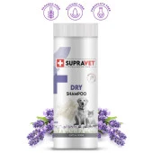 Supravet Dry Shampoo Lavanta Özlü Kedi ve Köpek Toz Şampuan 150 Ml - 1