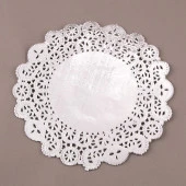 DOYLEY DANTEL MENDİL GÜMÜŞ RENKLİ 18 CM 20 ADET - 1