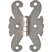 Kelebek Menteşe Metal 40*65mm Nikel (2 Adet) - 3