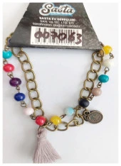 Sasta Lüks Kristal Bileklik No 5 - 1