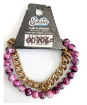 Sasta Lüks Kristal Bileklik No 8 - 1