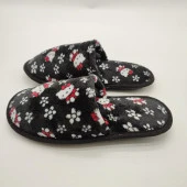 Kedi Desenli Siyah Renk Kadın Terlik - 5