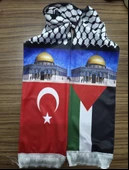 FİLİSİTİN VE TÜRK BAYRAĞI SATEN ATKI thumbnail 3