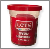 Lets Oyun Hamuru 115Gr Kırmızı - 2 adet - 1