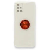 Samsung Galaxy A11 Kılıf Gros Yüzüklü Şeffaf Silikon thumbnail 3