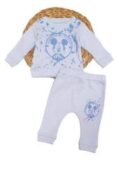 Mickey Erkek Bebek Takım - 1