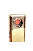 Gold Renkli Alevsiz Dumansız Geniş Kızaklı Usb Şarjlı Çakmak Mls-505 - 2