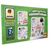 Moon Beavers Hikayelerle Öğreniyorum Ahşap 13 Parça - 1