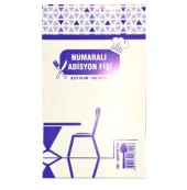 Gülpaş Adisyon Fişi Büyük 2/50 - 6 adet - 1
