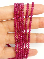 Yakut Taşı Faset Kesim Dizi 3mm (45324) - 1