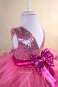 Pembe Pofuduk Elbise - 7