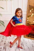 Super Hero Dc Girl Kostümü Kırmızı - 2