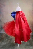 Super Hero Dc Girl Payetli Elbise - 6