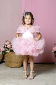 Sindirella Kostümü Kelebek Mini Pembe - 1