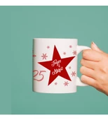 Kişiye Özel 2025 Temalı Sevgiliye Baskılı Porselen Kupa Bardak HK3755 thumbnail 4