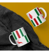 Yılbaşı İkonları Temalı Kupa Bardak HK3767 thumbnail 1