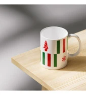 Yılbaşı İkonları Temalı Kupa Bardak HK3767 thumbnail 3