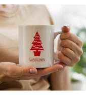 Kişiye Özel 2024 Mutlu Yıllar İsme Özel Baskılı Kupa Bardak HK3765 - 5