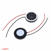 Hoparlör 1W 8ohm 20mm Yuvarlak 10cm Kablolu  Mini 2cm Speaker Ses Müzik Amfi Ürün Müze Otomobil Telefon Sesli - 8