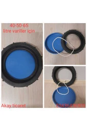 AKAY 40-50-65 LT VARİLLER İÇİN KAPAK - 1