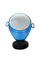 40 Litre Içi Beyaz Plastik Yağ Varili Zeytinyağı Turşu Bidonu - 1