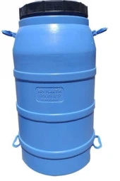 65 Lt Litre Varil Içi Beyaz Plastik Yağ Zeytin Turşu Bidon thumbnail 1