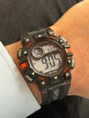 Erkek Kol Saati Dijital Su Geçirmez Genç Kol Saati SPEC000618 - Alarm, Kronometre, LED - 5