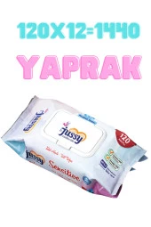 Sensitive 120li Bebek Islak Havlu 12x120 1440 Yaprak - 3