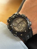 Erkek Kol Saati Dijital Su Geçirmez Genç Kol Saati SPEC000619 - Alarm, Kronometre, LED - 3