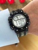 Erkek Kol Saati Dijital Su Geçirmez Genç Kol Saati SPEC000619 - Alarm, Kronometre, LED - 2