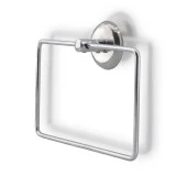 Krom Renk Vidalı Kare Havluluk Lavabo Banyo Mutfak Aparat Standı Bez Havlu Askısı Paslanmaz Metal thumbnail 4