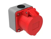 Bemis 5X16A CE NORM Duvar Prizi (3P+E+N) 380V BC1-1505-2510 - 1