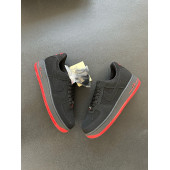 Nike Air Force Siyah Kırmızı Taban - 1