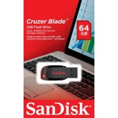 Sandisk 64GB USB Flash Bellek Cruzer Blade SDCZ50-064G-B35 - 1