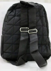 Siyah Renkli 3 Bölmeli Unisex Çok Kullanışlı Hediyelik Sırt Çantası Mls-326 - 5