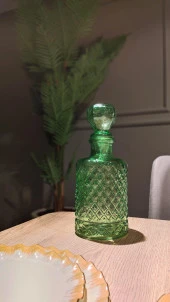 Selim Laura Dekoratif Şişe Yeşil 231YSL15CM - 1