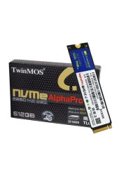 TwinMOS 512GB M.2 PCIe Gen3 NVMe SSD (3600-3250Mb-s) NVME512GB2280AP TLC 3DNAND Ssd - 2