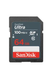SanDisk  Ultra 64gb 100mb/s Sdxc Hafıza Kartı Sdsdunr-064g-gn3ın - 1