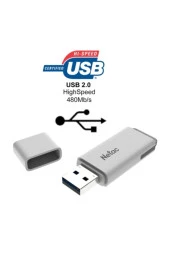 Netac U185 64gb Usb2.0 Nt03u185n-064g-20wh - 2